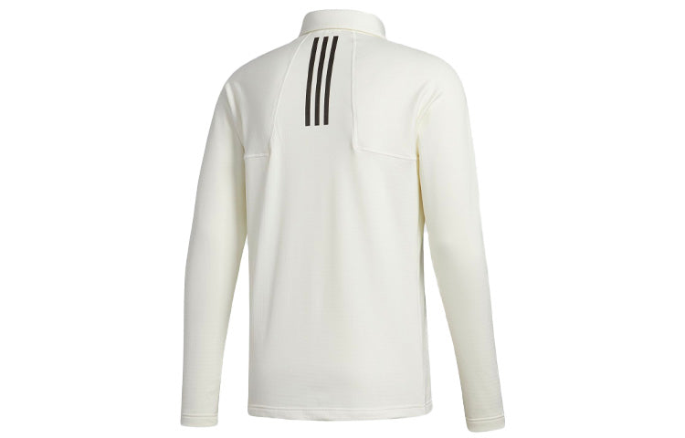 adidas Golf Sports Fleece Long Sleeves polo White FS6849