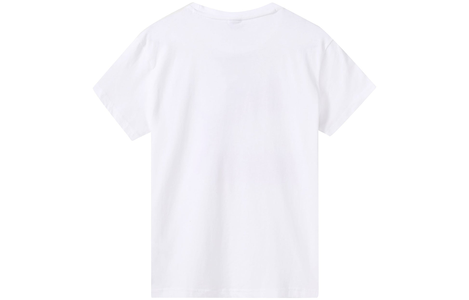 (WMNS) PUMA Large Logo Printing Loose Short Sleeve White 579406-02