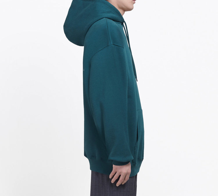 Men's Balenciaga Back Large Logo Printing Green 570811THV793230