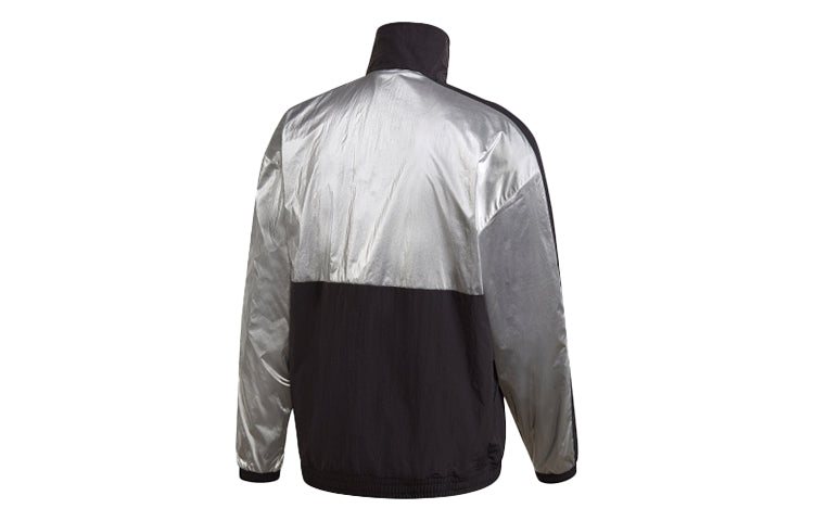 adidas originals TLM 02 Trackt Colorblock Sports Stand Collar Jacket Black GD5801