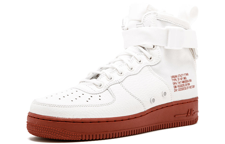 Nike SF Air Force 1 Mid 'Red Ivory' 917753-100