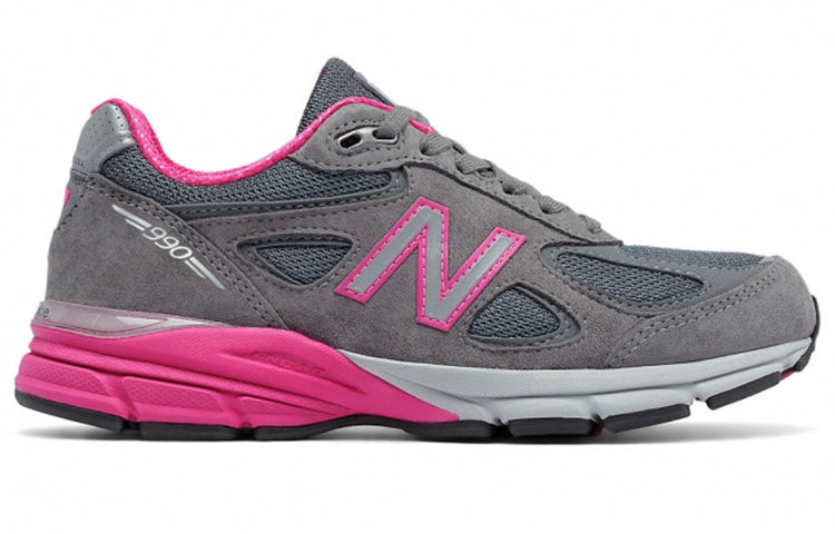 (WMNS) New Balance 990v4 Made in USA 'Grey Pink' W990GP4