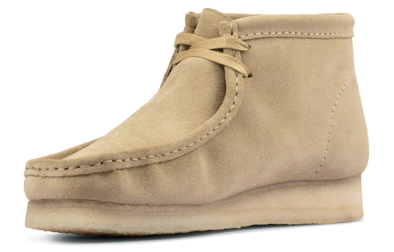 Clarks Wallabee Boots 'Beige Suede' 261555167