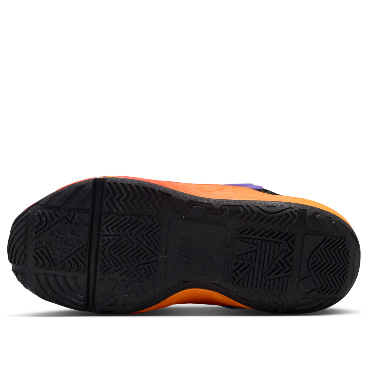 Nike Team Hustle D 12 'Black Laser Orange Action Grape' IO0283-001