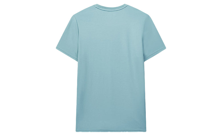 FILA Hollow Out Subject Printing Short Sleeve Green F11M038120F-TQ