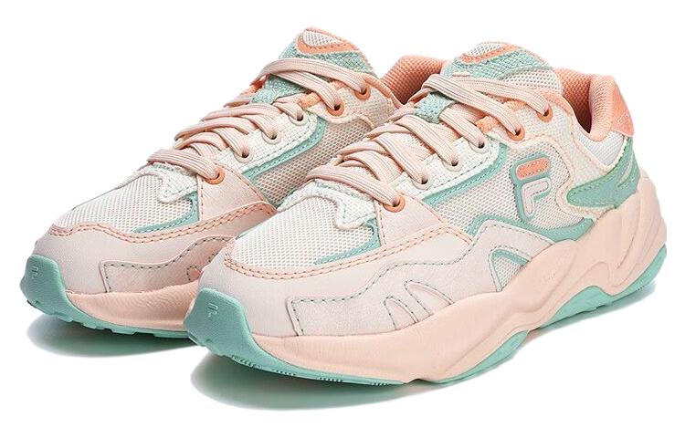 (WMNS) FILA FUSION Conch DX Sneakers 'Pink Aqua' T12W321101FAA