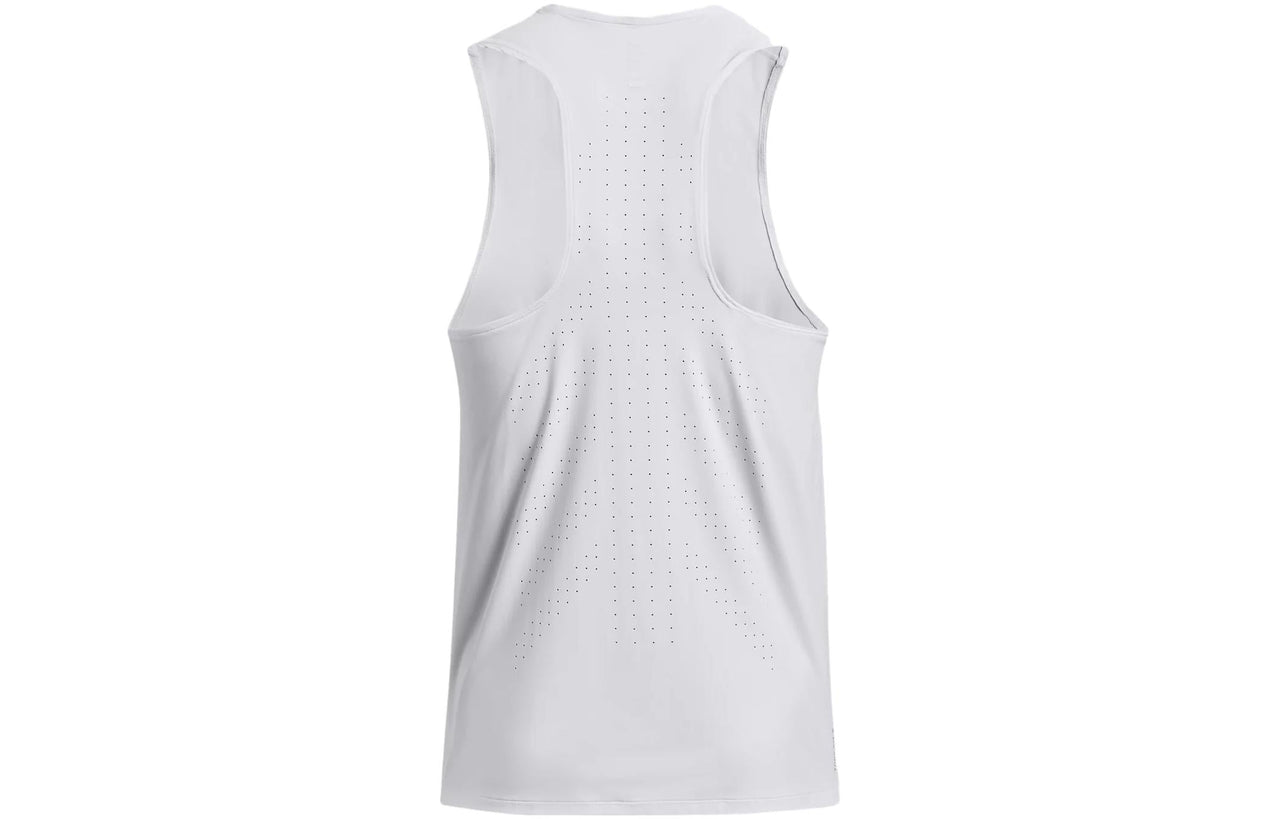 Under Armour Iso-Chill Laser Running Tank 'White' 1376519-100