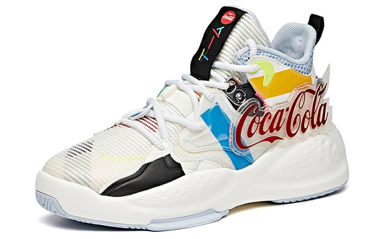 ANTA Badao x Coca Cola Sneakers 'White' 112038085S-3