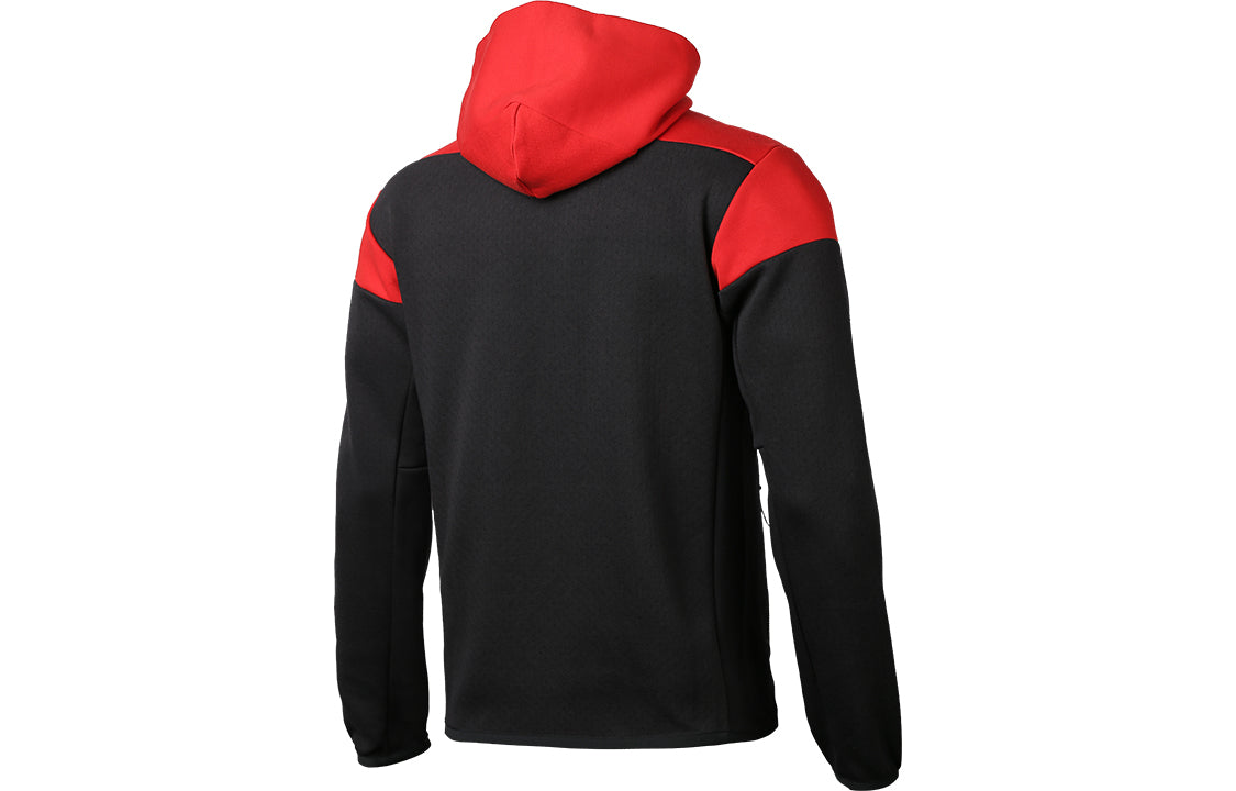 adidas Fcb zn 20-21 Season Bayern Munich Soccer/Football Sports Hooded Jacket Black Red GN5916