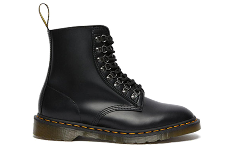 Dr. Martens 1460 Pascal Verso Smooth Leather Lace Up Boots 'Black' 26531001