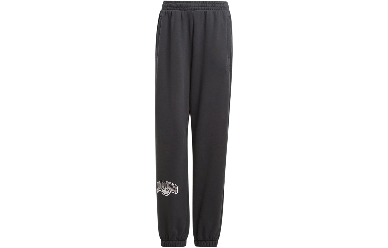 (WMNS) adidas Originals Loose Fit Sweat Pants Asia Sizing 'Black' IS2350