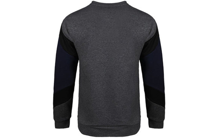 Nike Air Crew Flc Fleece Lined Round Neck Pullover Gray Dark gray 928636-071