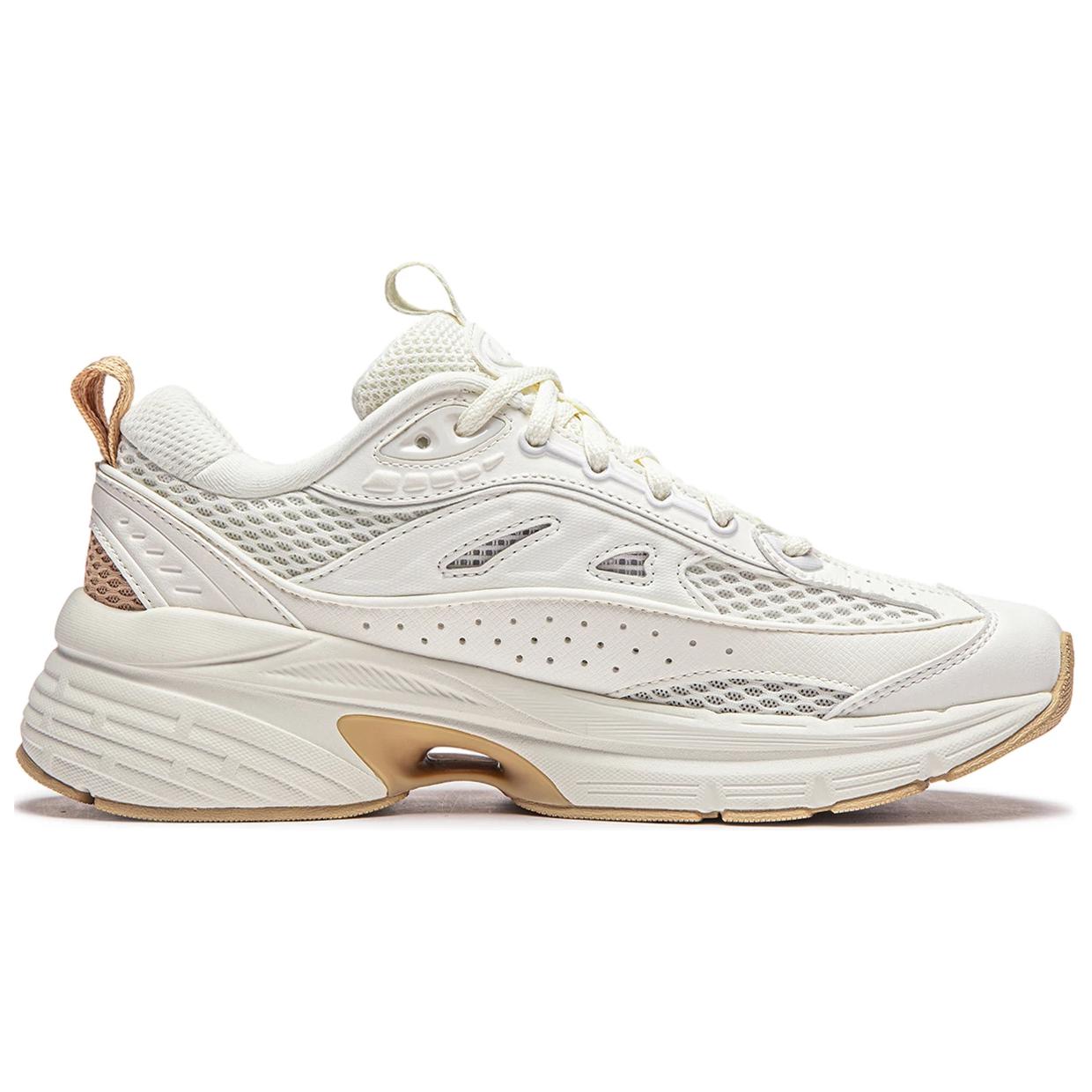 (WMNS) Li-Ning Starlit Lite 'White Khaki' AGCU052-3