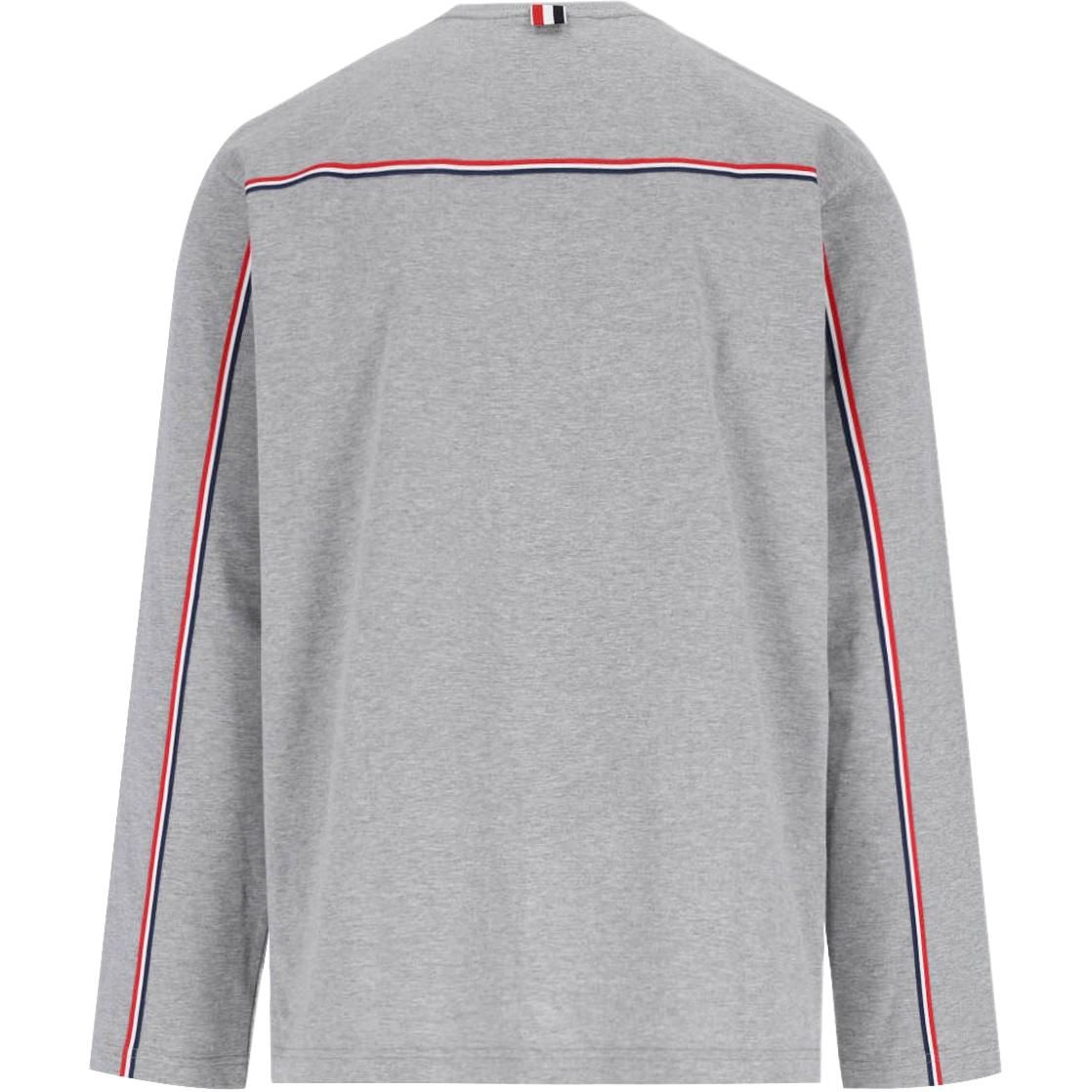 THOM BROWNE Long Sleeve T-Shirt 'Gray' MJS289A-00042-055