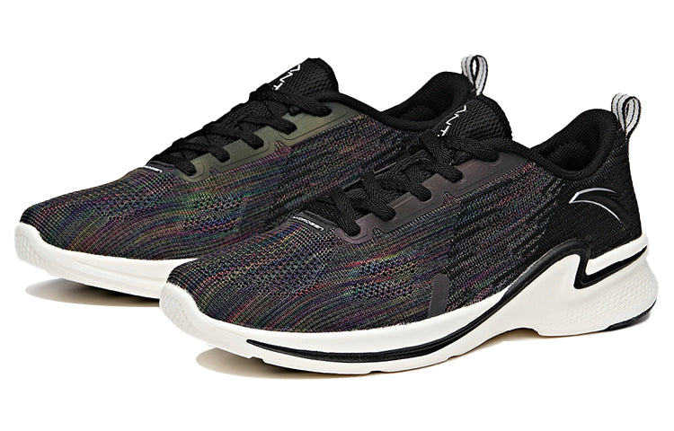 (WMNS) ANTA Running Series Sneakers Hydrogen 'Black' 122025540-10