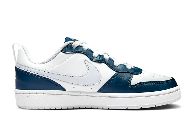 (GS) Nike Court Borough Low 2 SE 'White Valerian Blue' BQ5448-121