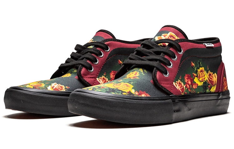 Vans Supreme x Jean Paul Gaultier x Chukka '95 Pro Burgundy 'Red Black' VN0A4962T5S