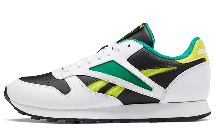 Reebok Classic Leather Mark 'Black Hero Yellow' EF7848