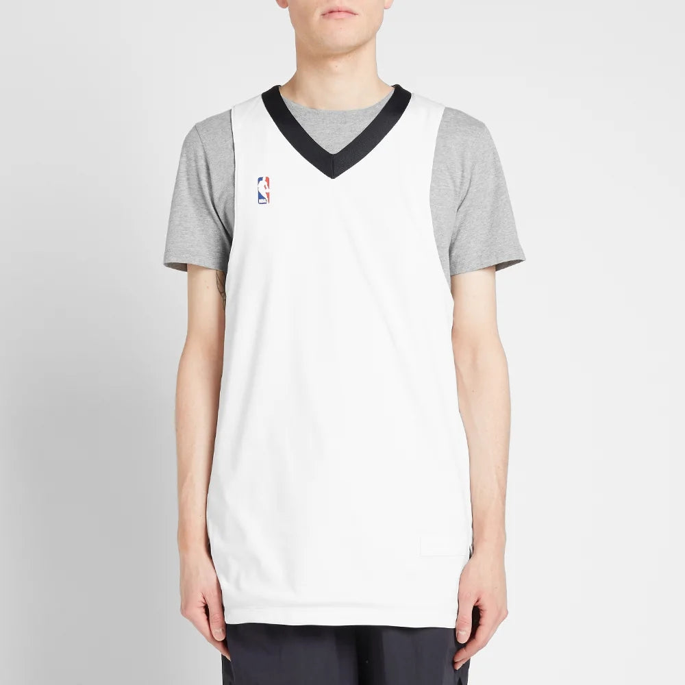 Nike x Fear of God Reversible Jersey 'Summit White/Dark Heather Grey' AR0626-121