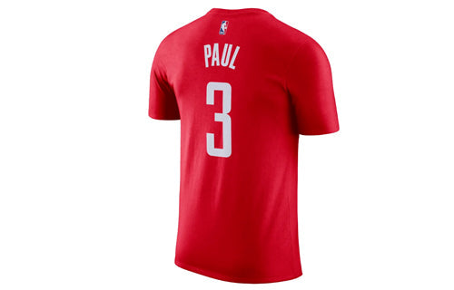Nike limited houston rockets Paul No. 3 Red AO0889-658