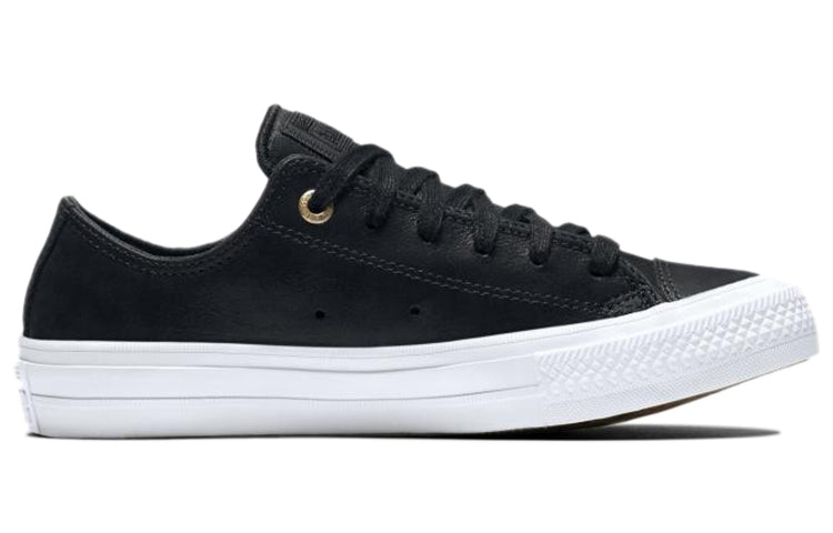 (WMNS) Converse Chuck Taylor All Star 2 Low 'Black' 555958C