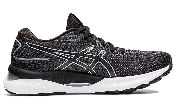 (WMNS) ASICS Gel-Nimbus 24 Wide 'Black White' 1012B199-001