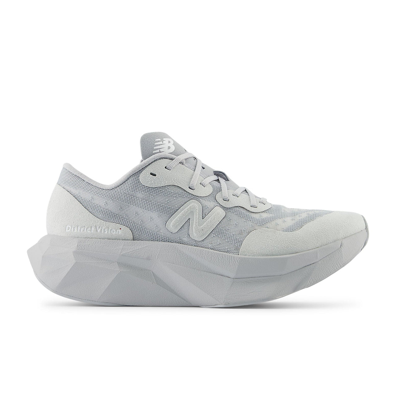 (WMNS) New Balance x District Vision FuelCell SuperComp Elite v4 'Aluminum Grey' WRCELVD4