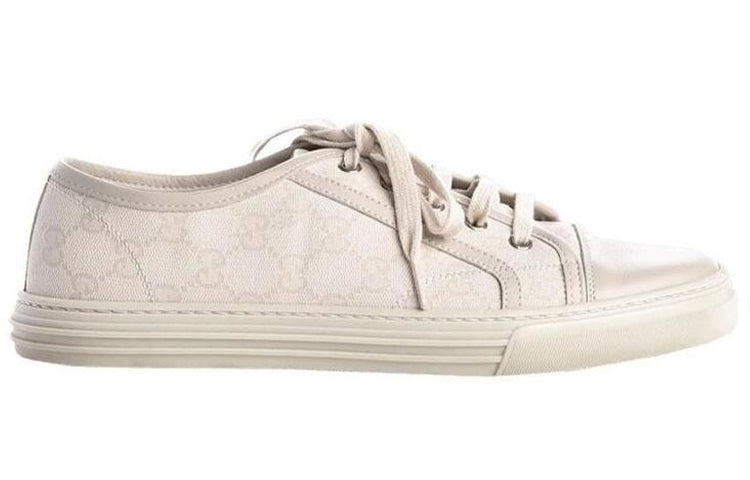 Gucci GG Low Canvas 'Cotton Washed - White' 426189-FV590-9073