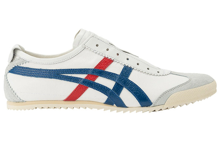 Onitsuka Tiger Mexico Slip-On Deluxe 'White Blue Red' 1181A145-100