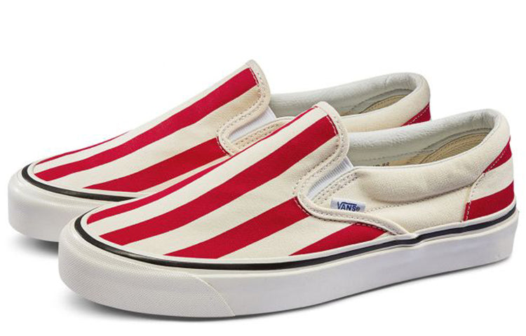 Vans Classic Slip-On 98 DX 'Anaheim Factory - Red Big Stripes' VN0A3JEXVN2