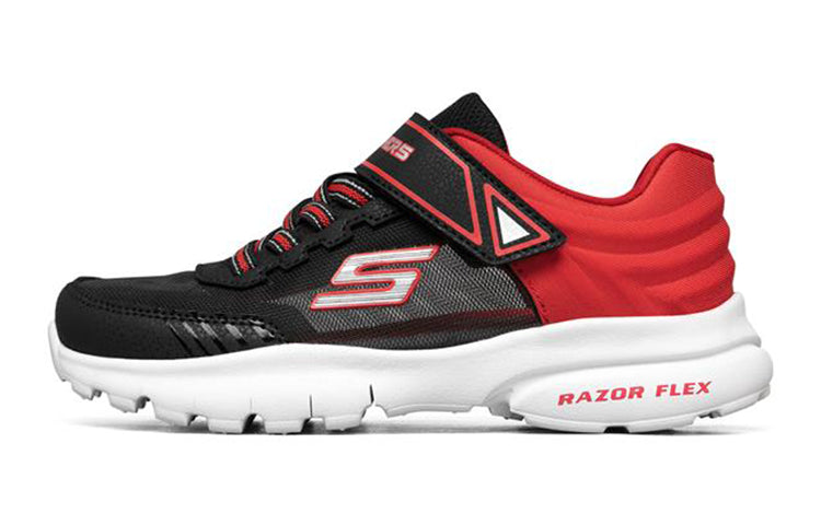 (GS) Skechers Razor Flex 'Black Red' 403783L-BKRD