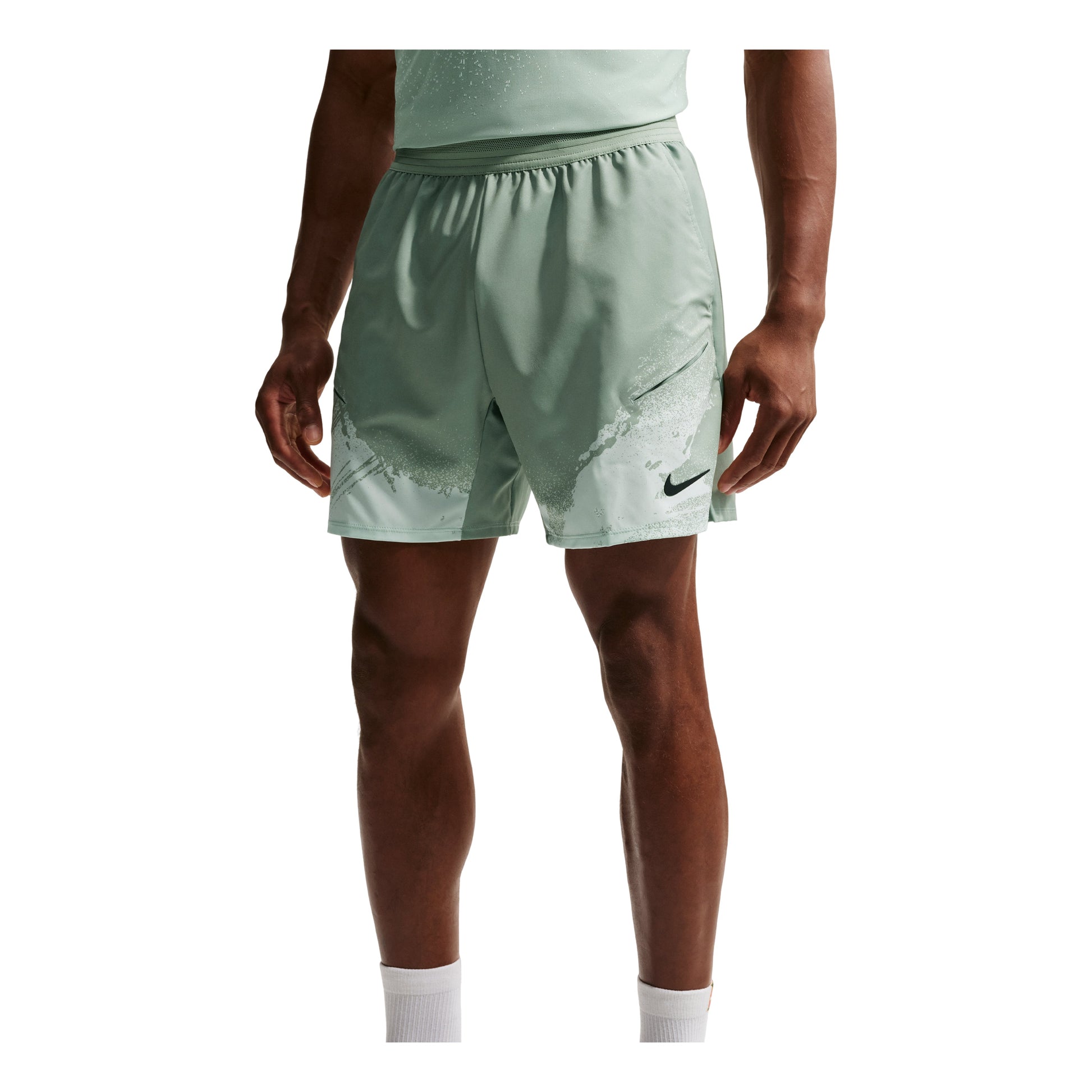 Nike Court Slam Dri-FIT Shorts 'Steam Barely Green Black' IF1560-006