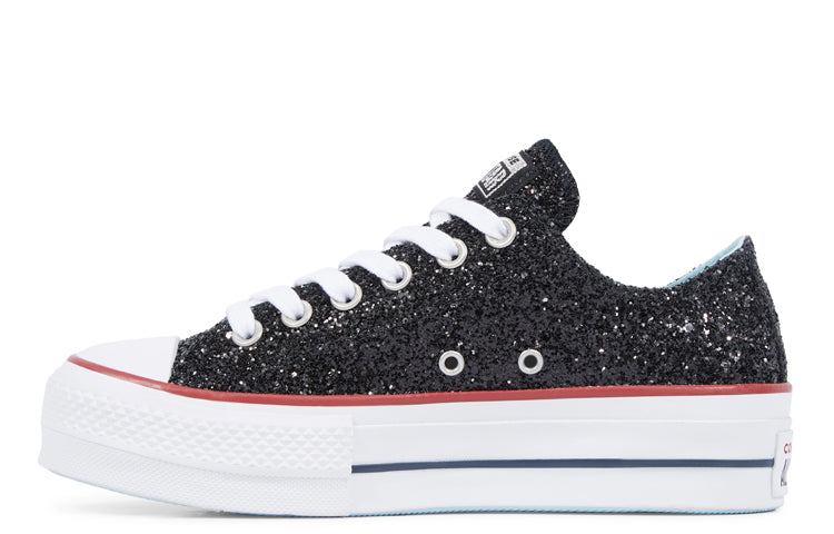 (WMNS) Converse Chiara Ferragni x Chuck Taylor All Star Lift Ox 'Black White' 563834C