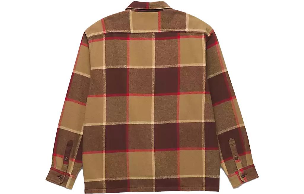Vans Norbeck Long Sleeve Shirt 'Bitter Chocolate' VN000AAYCLY