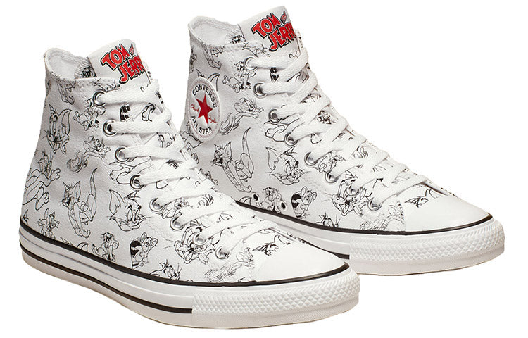 Converse Tom and Jerry x Chuck Taylor All Star High 'White' 165736C