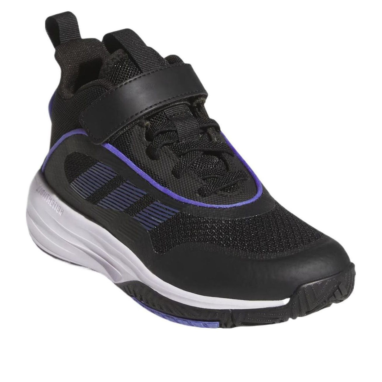 (GS) adidas Ownthegame 3.0 'Black White' JI0393