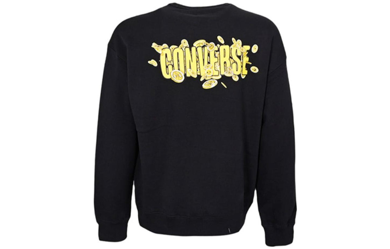 Converse YOTR Graphic Crew 'Black' 10025505-A03