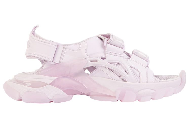 (WMNS) صندل Balenciaga Track Clear Sole باللون الوردي 655948W2CC25000