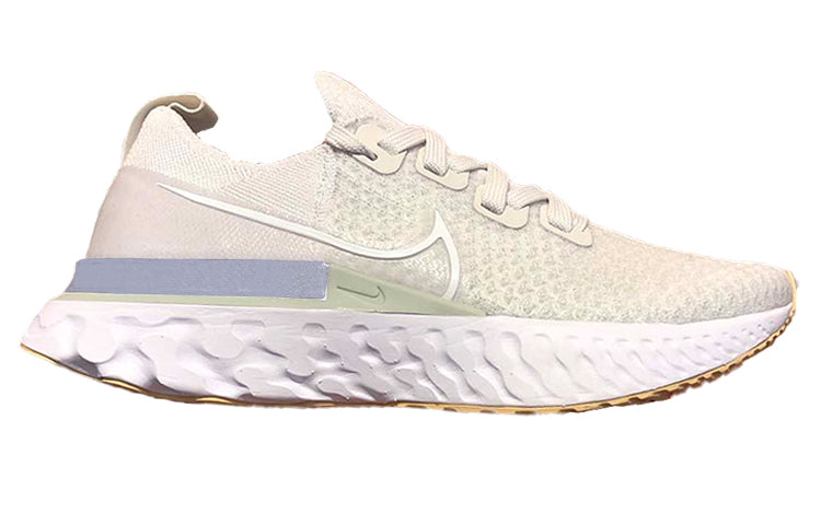 (WMNS) Nike React Infinity Run Flyknit 'Creamwhite Silver' CD4372-007