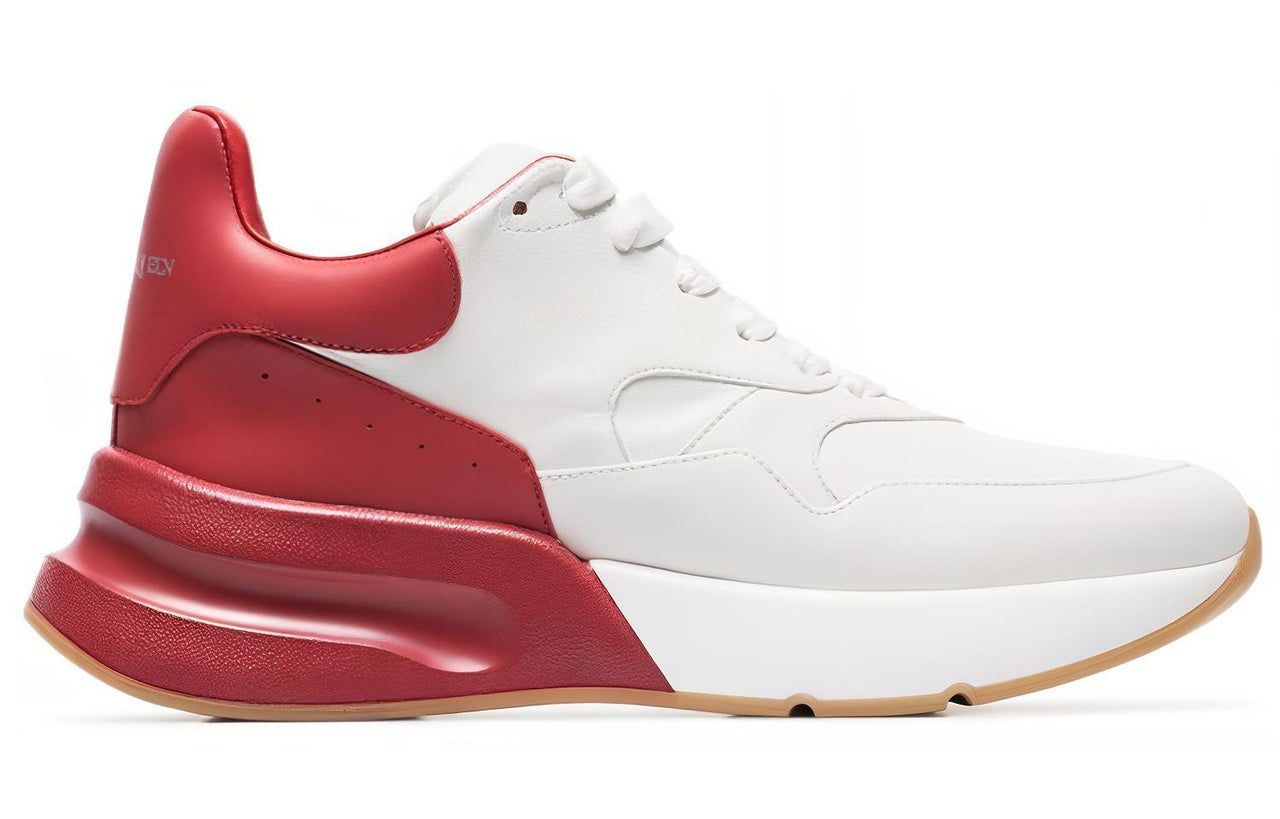 Alexander McQueen Oversized Sneakers 'White Lust Red' 553683WHRU39092