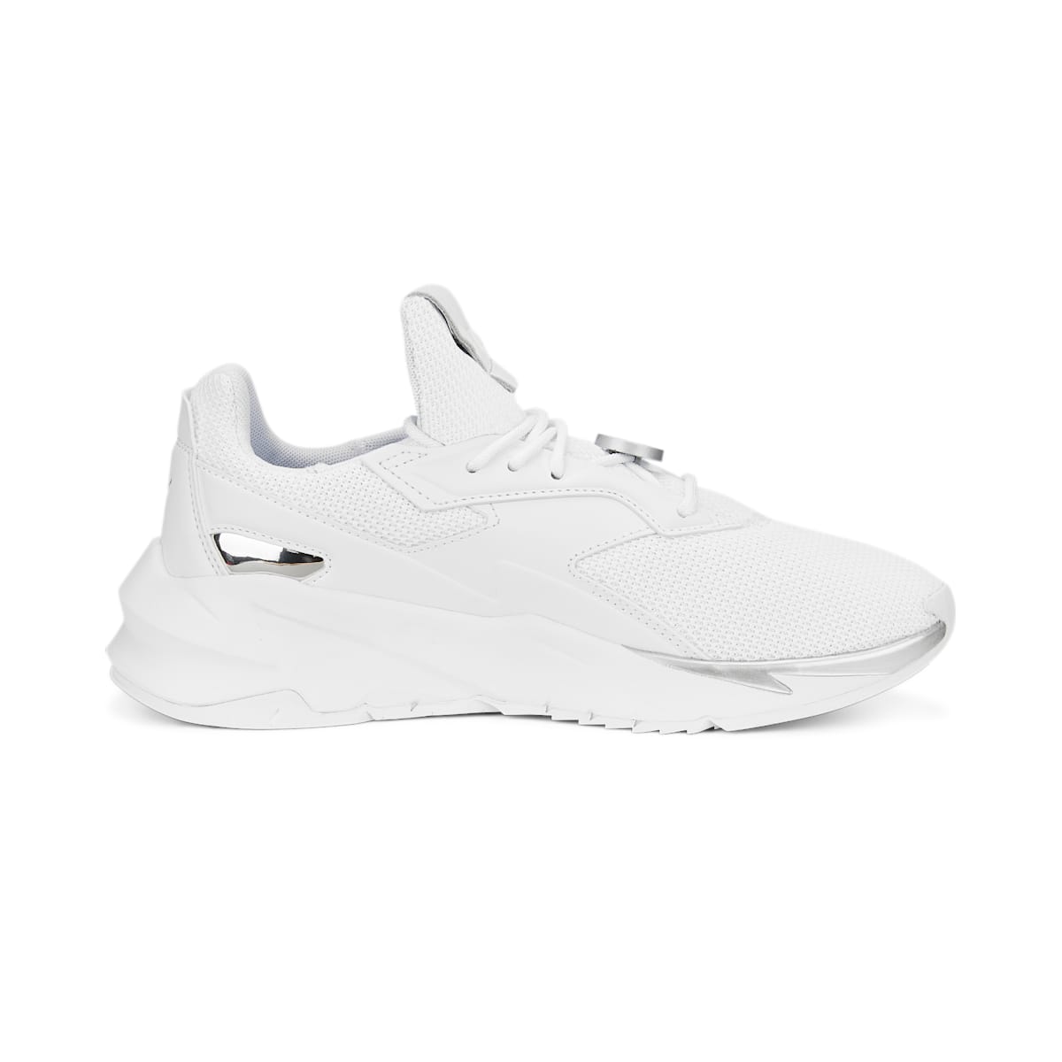 (WMNS) PUMA Fier Nitro Metallic 'White' 388941-02