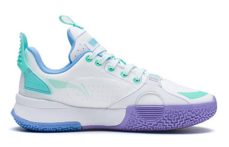 (GS) Li-Ning Wade All City 10 V1 'White Purple Green' YKBS024-3