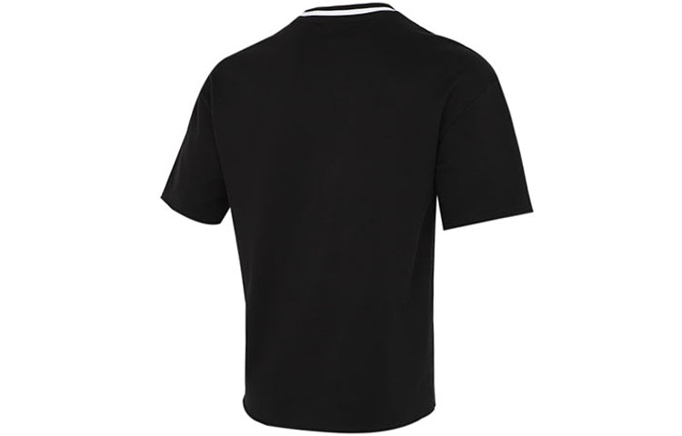 PUMA Solid Men Round Neck T-Shirt 'Black' 845861-01