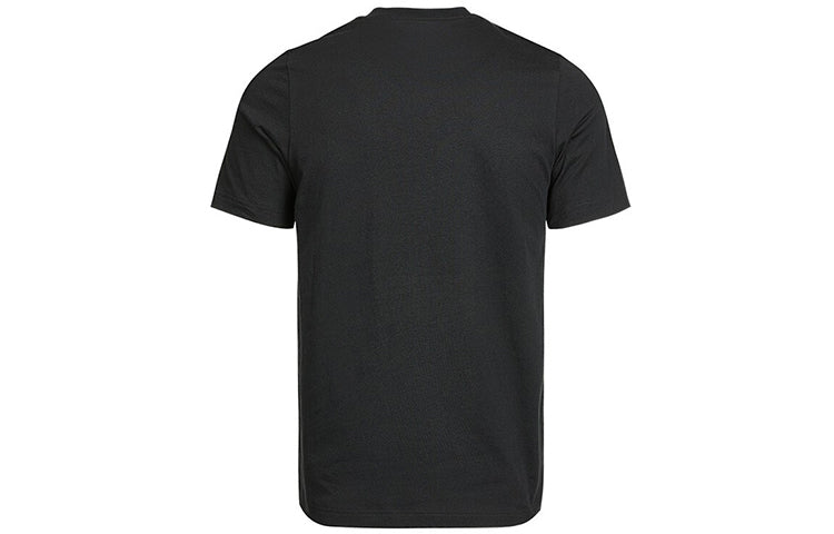 adidas Causual Sports Round Collar Printing Male Black GL3709