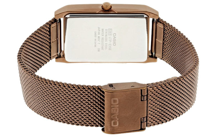 CASIO VINTAGE Series Retro Series quartz Watch Brown Analog LTP-E156MR-9AEF
