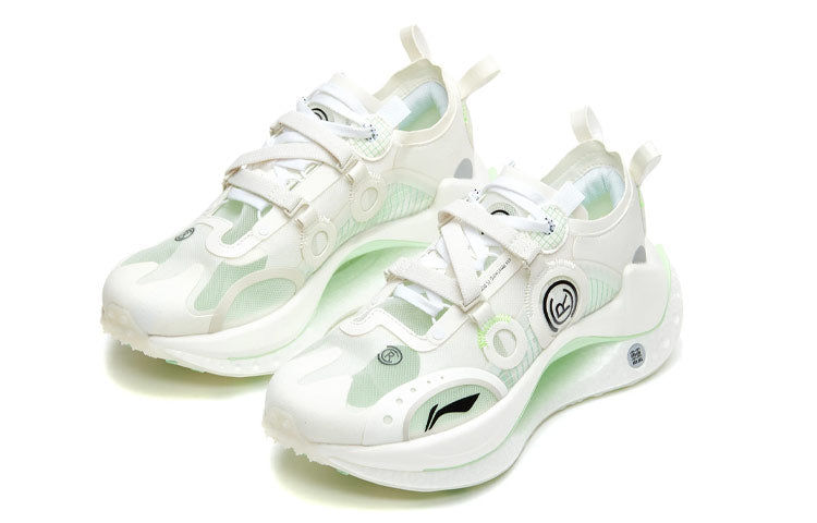 Li-Ning CRC x Paris Fashion Week 'White Light Green' ARHR087-2