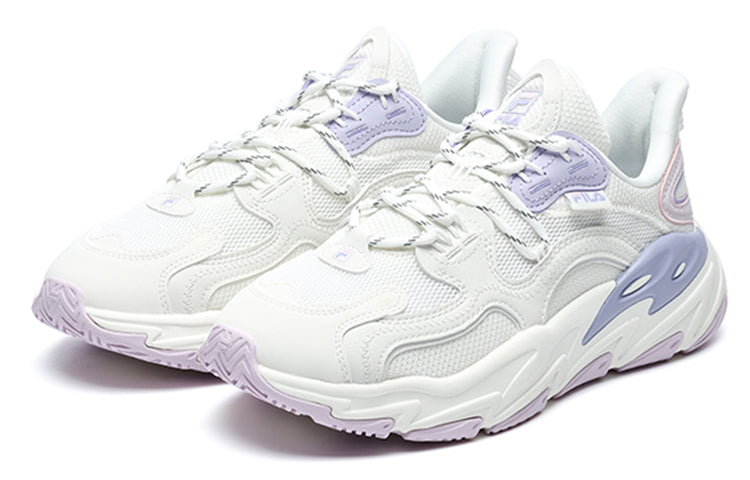 (WMNS) FILA Wave Low-Top Shoes 'White Purple' F12W226112FBB