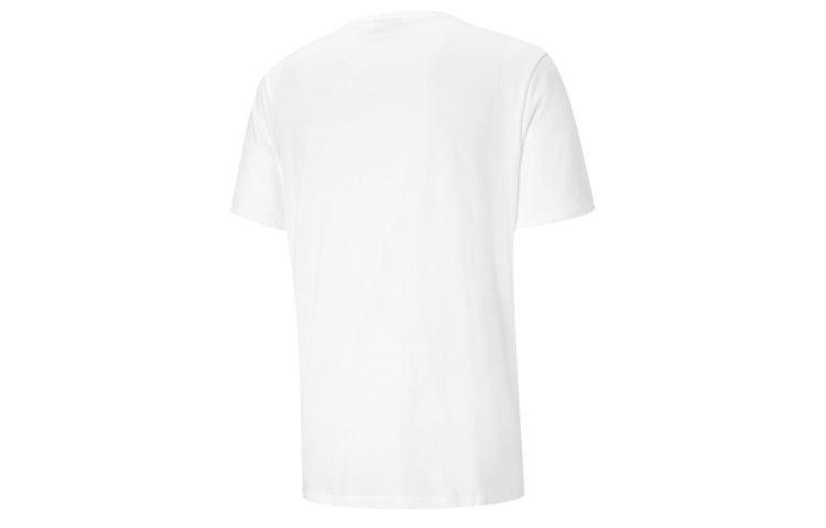 PUMA x Maison Kitsune Unisex Embroidery Round-neck White 530434-02
