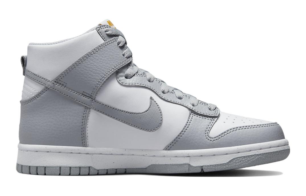 (GS) Nike Dunk High Next Nature 'Wolf Grey Marigold' FD9773-001