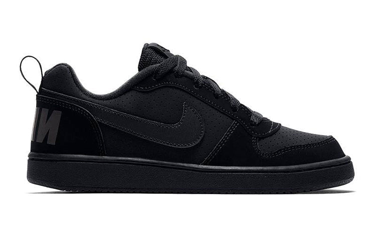 (GS) Nike Court Borough Low Shoes Black 839985-001